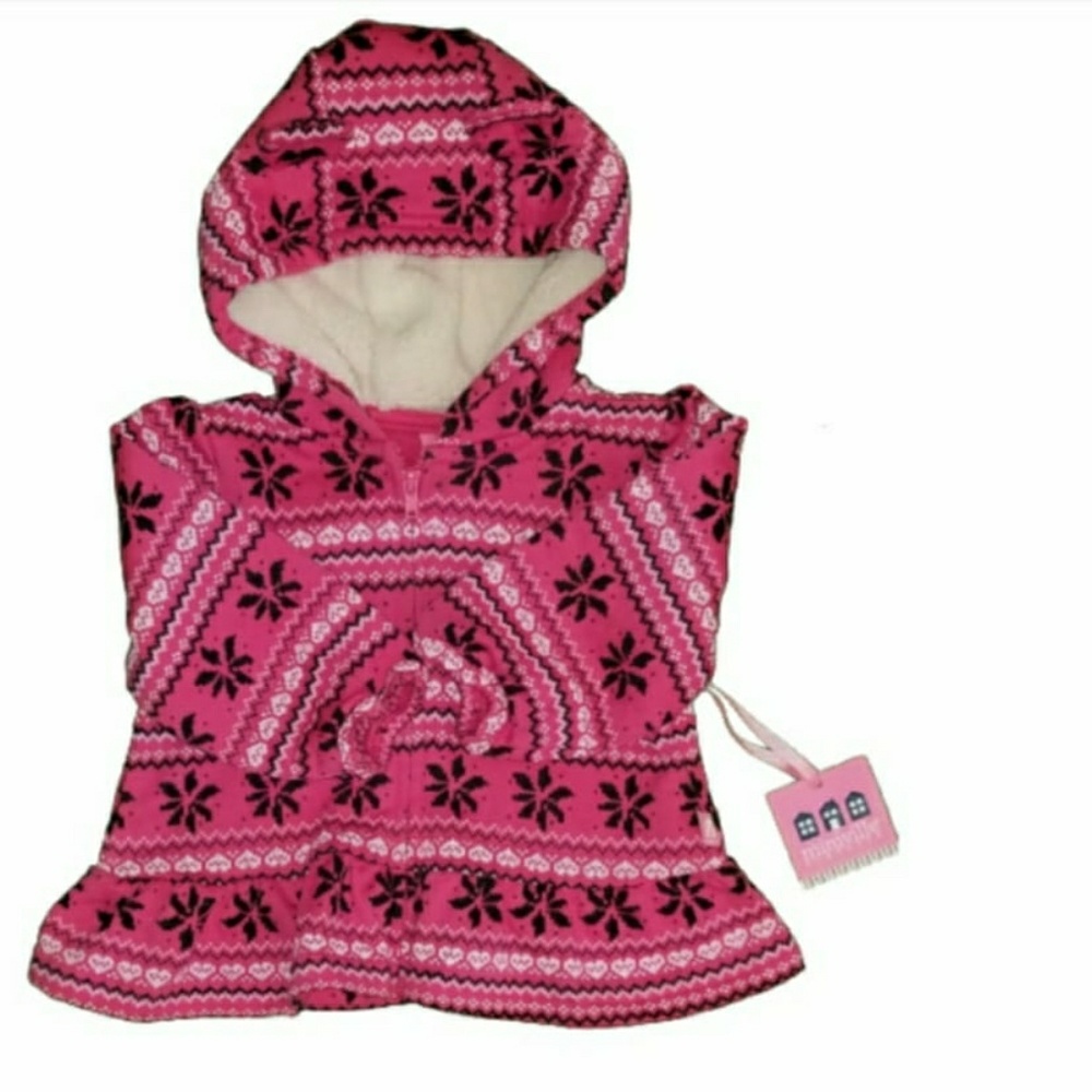 Fuzzy Pink Toddler Sweatshirt